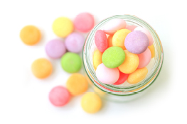 colorful candies